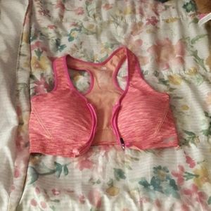 A sports bra